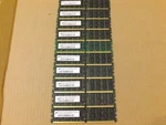 Micron 4GB 2RX4 PC2-6400 DDR2 800MHZ 240PIN 36 Chips CL5 Ecc Reg Memory. Fixed Price $10.00.