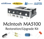 Mcintosh MA5100 Full Restoration Repair Service Rebuild Kit Filter Capacitor. Fixed Price $195.00.