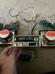 Vtg Vintage Pioneer KP-373 Car Radio & Cassette Player + TS-100 Speakers (parts). Fixed Price $314.99.