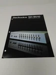 Vintage Technics SH-8010 Equalizer Sales Brochure Pamphlet Booklet. Fixed Price $43.99.