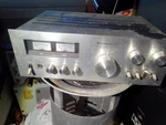 Kenwood KA-5700 Vintage Integrated Stereo Amplifier 40 Wpc Silver Made Japan. Fixed Price $250.00.