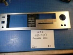 Mcs 683-3556 Cassette Deck Replacement Parts Front Face Panel Plate. Fixed Price $10.00.