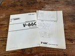 Teac V-66C Stereo Cassette Deck Service Manual + Schematics. Fixed Price $15.99.