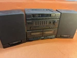 Vintage Emerson AS2665 Cassette Tape Stereo Receiver & Speakers Tested Working. Fixed Price $104.95.