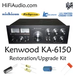 Kenwood KA-6150 Rebuild Restoration Recap Upgrade Kit Repair Filter Capacitor. Fixed Price $165.00.