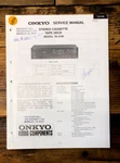Onkyo TA-2130 Cassette Service Manual *original*. Fixed Price $14.97.