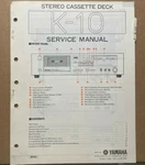 Original Yamaha Service Manual For Model Cassette Tape Decks Select One. Fixed Price $9.98.