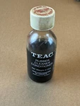 Rare Vintage Teac RC-1 Rubber Cleaner Conditioner Bottle 51ML #a. Fixed Price $50.00.