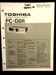 Toshiba PC-G6R Stereo Cassette Deck Original Service Repair Manual. Fixed Price $16.94.