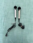 Pair Vintage Sony F-27S Cardioid Dynamic Microphone. Fixed Price $20.00.