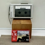 Panasonic Portable Cassette Tape Recorder Model Rq 346A Maxell Works Read. Fixed Price $34.50.