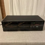Sharp RT-W500 Stereo Double Cassette Deck Functional Read. Fixed Price $29.95.
