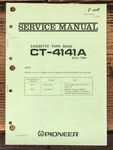 Pioneer CT-4141A Cassette Service Manual *original*. Fixed Price $19.97.