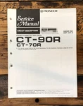Pioneer CT-70R CT-90R Cassette Service Manual *original*. Fixed Price $24.97.