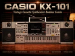 Casio KX-101 Rare Vintage Cassette Synthesizer Bombox Combo. Fixed Price $4999.00.