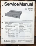 Technics SU-9070 / Preamplifier Service Manual *original*. Fixed Price $49.97.