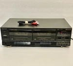 Garrard GTD-852 Dual Cassette Tape Player/recorder Vintage Dubbing Black Rare. Fixed Price $39.99.