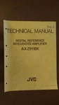 Jvc AX-Z911BK Technical Service Manual Original Stereo Integrated Amplifier. Fixed Price $75.00.