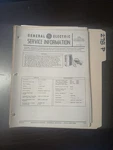 Ge 5322B Service Manual Original Repair Book Voice Activated Tape Recorder. Fixed Price $49.99.