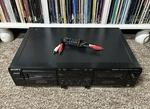 Sony TC-WE425 Dual Stereo Cassette Deck Player/recorder Auto-reverse Serviced. Fixed Price $199.00.