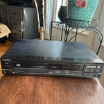 Sony CDP-190 Player Compact Disc Digital Audio Tested Working Cord No Rem. Fixed Price $69.00.