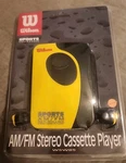 Vintage Walkman Style Wilson Sports Stereo Cassette Player New! WSW85. Fixed Price $49.80.