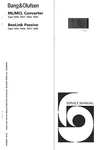 Service Manual Bang Olufsen Ml-mcl Converter (1650-1653), Beolink Passive. Fixed Price $12.39.