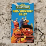 Sing Yourself Silly! Ctw Sesame Street Vhs Tape 1990 Sony Wonder Kids Cartoon. Fixed Price $14.49.