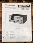 Sanyo Rd 5055 Cassette Service Manual *original*. Fixed Price $24.97.