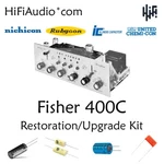 Fisher 400C Preamp Full Restoration Repair Upgrade Rebuild Kit Capacitor Fix. Fixed Price $165.00.