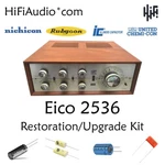 Eico 2536 EL84 Restoration Recap Repair Upgrade Rebuild Kit Filter Capacitor. Fixed Price $165.00.