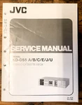 Jvc KD-D55 Cassette Service Manual *original*. Fixed Price $19.97.