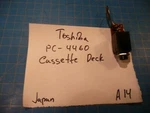 Toshiba PC-4460 Cassette Deck Replacement Parts Headphones Jack. Fixed Price $10.00.