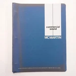 Mcmartin 60'S Amplifiers Catalog Original MS-752 LT-108C MS-1000 MS-1004 Power. Fixed Price $18.95.