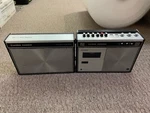 Retro Vintage RS-264S National Panasonic Stereo Cassette Recorder Fold Out. Fixed Price $57.97.