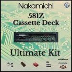 Nakamichi 581Z Cassette Deck Ultimate Upgrade Kit Genuine Parts Restoration. Fixed Price $89.95.