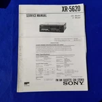 Sony XR-5620 Service Manual Original Paper Oem Repair Guide Usa. Fixed Price $85.40.