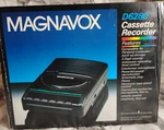 Magnavox D6280 Desktop Cassette Recorder Black Line-in/out Counter Speed Ctrl. Fixed Price $39.00.