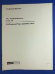 Harman Kardon Cad 4A Cassette Technical Service Manual Good Condition. Fixed Price $17.91.