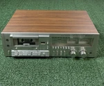 Sanyo Rd 5370 Tape Coder Stereo Cassette Deck Rare Vintage Silver & Wood Grain. Fixed Price $174.99.