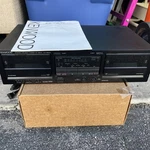Kenwood KX-79CW Stereo Double Cassette Player Recorder Deck. Fixed Price $99.99.