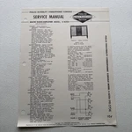 1961 Philco Hi-fidelity Stereophonic Console Model Am/fm Amp K-1633X Manual. Fixed Price $7.19.