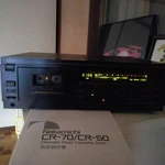 Nakamichi CR-70 Stereo Cassette Deck. Fixed Price $3055.00.