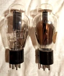 Pair Rca Type UX-250 Tested Matched Amp Vacuum Tube Valves Matching. Fixed Price $932.35.