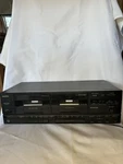 Vintage Sanyo RD-W389 1989 Double Stereo Cassette Deck, Tested. Fixed Price $44.89.