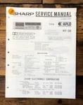 Sharp RT-32 Cassette Service Manual *original*. Fixed Price $14.97.
