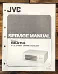 Jvc SEA-50 Graphic Equalizer Service Manual *original*. Fixed Price $19.97.