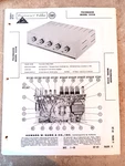 Pacemaker 2221B Stereo Amplifier Schematic & Parts New Sams Photofact 471-11. Fixed Price $8.90.