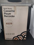 Jc Penney Shoebox Cassette Player/recorder #6529 Parts Only. Fixed Price $24.99.