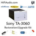 Sony TA-3060 Rebuild Restoration Recap Service Kit Fix Repair Filter Capacitor. Fixed Price $175.00.
